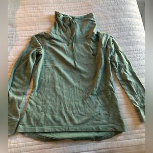 Blackdog green cow-neck sweatshirt- size S
